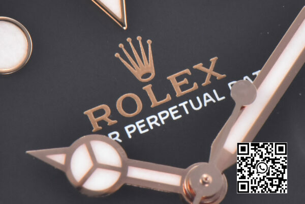 4 3 Rolex Yacht-Master 126655 Clean Factory 1:1 Best Edition Black Ceramic Bezel på Oysterflex Strap VR3235
