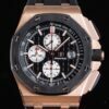 Audemars Piguet Royal Oak Offshore 44 mm RG Keramiklünette APF Factory 11 Best Edition Schwarz/Weißes Zifferblatt 3 Audemars Piguet Royal Oak Offshore 44 mm RG Keramiklünette APF Factory 1:1 Best Edition Schwarz/Weißes Zifferblatt