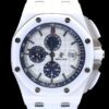 Audemars Piguet Royal Oak Offshore 44mm White Ceramic APF Factory 11 Best Edition White Dial 2 Audemars Piguet Royal Oak Offshore 44mm White Ceramic APF Factory 1:1 Best Edition White Dial