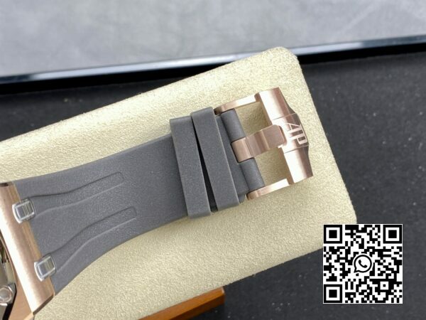Audemars Piguet Royal Oak Offshore Schumacher RG APF Factory Best Edition GreyBlack kellotaulu 9 Audemars Piguet Royal Oak Offshore Schumacher RG APF Factory Best Edition harmaa/musta kellotaulu