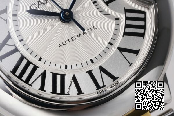 Cartier Ballon Bleu Ladies W2BB0010 28mm SSYG AF Factory 11 Best Edition valkoinen kellotaulu 6 Cartier Ballon Bleu Ladies W2BB0010 28mm SS/YG AF Factory 1:1 Best Edition valkoinen kellotaulu