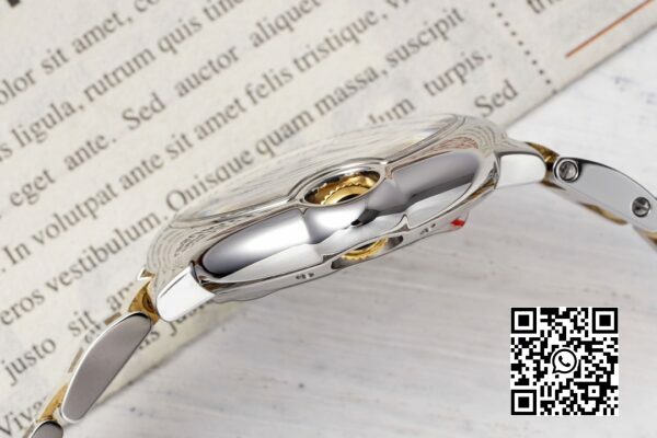 Cartier Ballon Bleu Ladies W2BB0010 28mm SSYG AF Factory 11 Best Edition valkoinen kellotaulu 9 Cartier Ballon Bleu Ladies W2BB0010 28mm SS/YG AF Factory 1:1 Best Edition valkoinen kellotaulu