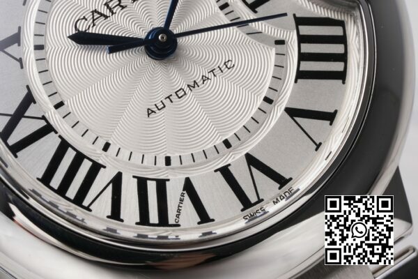 Cartier Ballon Bleu WSBB0044 33mm SS AF Factory 11 Best Edition White Dial 2 Cartier Ballon Bleu WSBB0044 33mm SS AF Factory 1:1 Best Edition White Dial