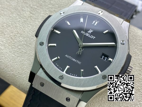 HUBLOT Classic Fusion 42mm 542.NX .1171.RX Titanium WWF Factory 11 Best Edition Black Dial 4 HUBLOT Classic Fusion 42mm 542.NX.1171.RX Titanium WWF Factory 1:1 Best Edition Black Dial