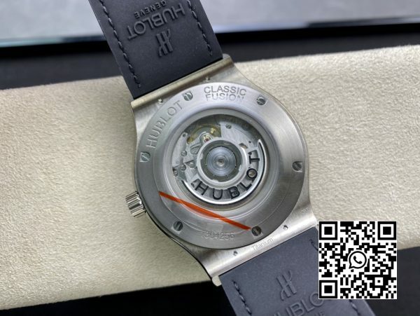 HUBLOT Classic Fusion 42mm 542.NX .1171.RX Titanium WWF Factory 11 Best Edition Black Dial 8 HUBLOT Classic Fusion 42mm 542.NX.1171.RX Titanium WWF Factory 1:1 Best Edition Black Dial