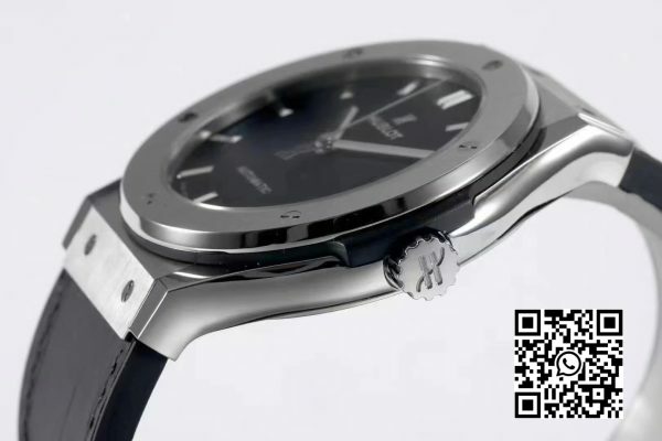 HUBLOT Classic Fusion 45mm 511.NX .1171.LR Titanium WWF Factory 11 Best Edition Black Dial 6 HUBLOT Classic Fusion 45mm 511.NX.1171.LR Titanium WWF Factory 1:1 Best Edition Black Dial