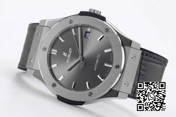 HUBLOT Classic Fusion 45 mm 511.NX .7071.LR Tytan WWF Factory 11 Najlepsza edycja Szara tarcza 1 HUBLOT Classic Fusion 45 mm 511.NX.7071.LR Tytan WWF Factory 1:1 Najlepsza edycja Szara tarcza