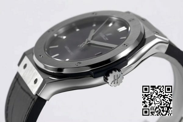 HUBLOT Classic Fusion 45 mm 511.NX .7071.LR Tytan WWF Factory 11 Najlepsza edycja Szara tarcza 6 HUBLOT Classic Fusion 45 mm 511.NX.7071.LR Tytan WWF Factory 1:1 Najlepsza edycja Szara tarcza
