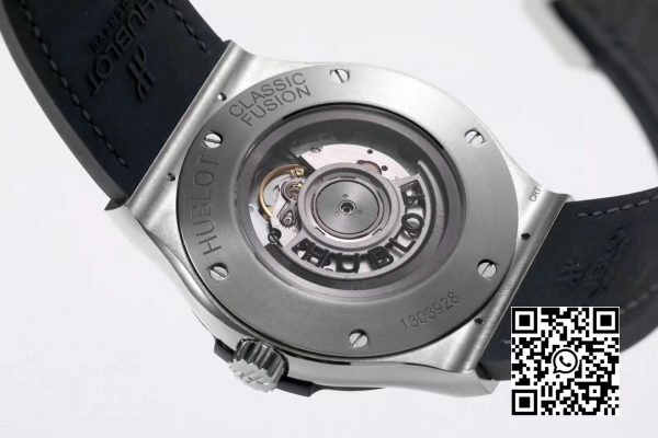 HUBLOT Classic Fusion 45 mm 511.NX .7071.LR Tytan WWF Factory 11 Najlepsza edycja Szara tarcza 9 HUBLOT Classic Fusion 45 mm 511.NX.7071.LR Tytan WWF Factory 1:1 Najlepsza edycja Szara tarcza