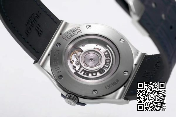HUBLOT Classic Fusion 45mm 511.NX .7170.LR Titanium WWF Factory 11 Best Edition Blue Dial 1 HUBLOT Classic Fusion 45mm 511.NX.7170.LR Titanium WWF Factory 1:1 Best Edition Blue Dial