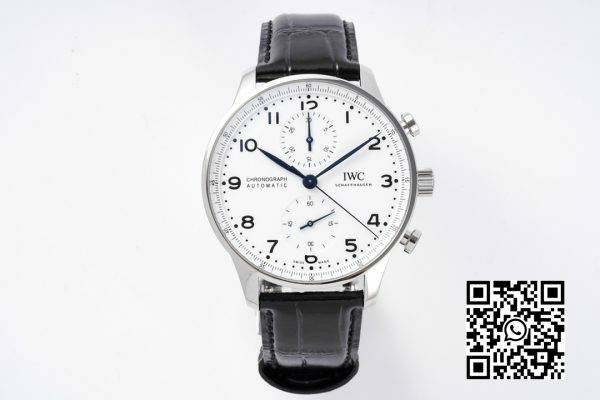 IWC Portugieser Chronograph Edition 150 Years IW371602 ZF Factory 11 Beste Edition Weißes Zifferblatt 2 IWC Portugieser Chronograph Edition “150 Years” IW371602 ZF Factory 1:1 Beste Edition Weißes Zifferblatt