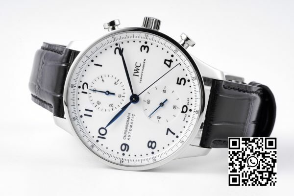 IWC Portugieser Chronograph Edition 150 Years IW371602 ZF Factory 11 Beste Edition Weißes Zifferblatt 4 IWC Portugieser Chronograph Edition “150 Years” IW371602 ZF Factory 1:1 Beste Edition Weißes Zifferblatt