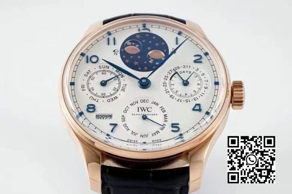 IWC Portugieser Calendrier Perpétuel IW503302 RG APS Factory 11 Meilleure Édition Cadran Blanc 3 IWC Portugieser Calendrier Perpétuel IW503302 RG APS Factory 1:1 Meilleure Édition Cadran Blanc