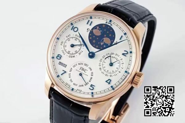 IWC Portugieser Calendrier Perpétuel IW503302 RG APS Factory 11 Meilleure Édition Cadran Blanc 4 IWC Portugieser Calendrier Perpétuel IW503302 RG APS Factory 1:1 Meilleure Édition Cadran Blanc