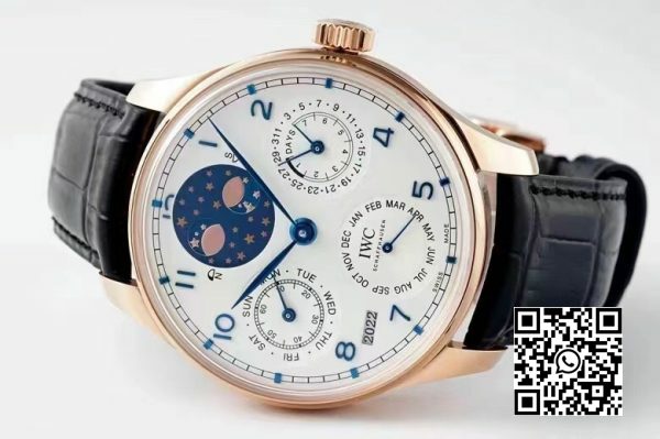 IWC Portugieser Calendrier Perpétuel IW503302 RG APS Factory 11 Meilleure Édition Cadran Blanc 6 IWC Portugieser Calendrier Perpétuel IW503302 RG APS Factory 1:1 Meilleure Édition Cadran Blanc