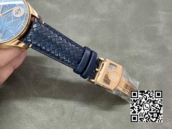IWC Portugieser Perpetual Calendar IW503312 RG APS Factory 11 Best Edition Blue Dial 1 IWC Portugieser Perpetual Calendar IW503312 RG APS Factory 1:1 Best Edition Blue Dial