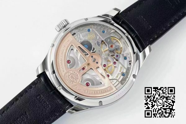 IWC Portugieser Calendário Perpétuo IW503406 SS APS Fábrica 11 Melhor Edição Mostrador Branco 9 IWC Portugieser Calendário Perpétuo IW503406 SS APS Fábrica 1:1 Melhor Edição Mostrador Branco