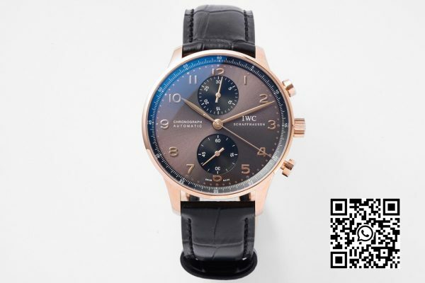 IWC ポルトギーゼ クロノグラフ IW371482 RG ZF ファクトリー 11 ベストエディション グレー文字盤 2 IWC ポルトギーゼ クロノグラフ IW371482 RG ZF ファクトリー 1:1 ベストエディション グレー文字盤