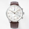 IWC برتغالي كرونوغراف IW371604 ZF Factory 11 أفضل إصدار مينا بيضاء 2 IWC برتغالي كرونوغراف IW371604 ZF Factory 1:1 أفضل إصدار مينا بيضاء