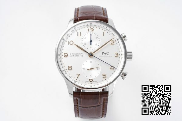 IWC Cronógrafo portugués IW371604 ZF Factory 11 Mejor edición Esfera blanca 2 IWC Cronógrafo portugués IW371604 ZF Factory 1:1 Mejor edición Esfera blanca