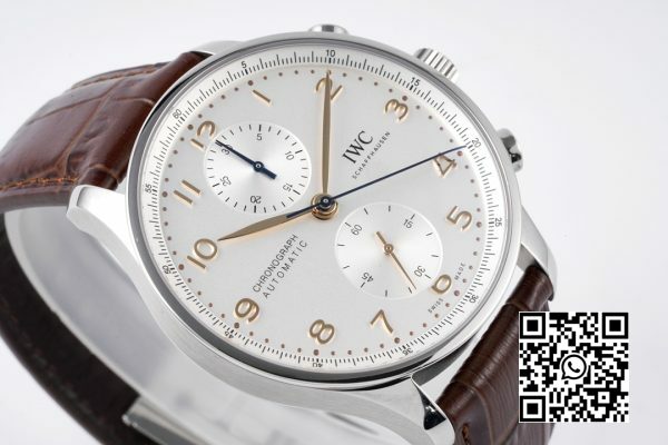 IWC Cronógrafo portugués IW371604 ZF Factory 11 Mejor edición Esfera blanca 3 IWC Cronógrafo portugués IW371604 ZF Factory 1:1 Mejor edición Esfera blanca