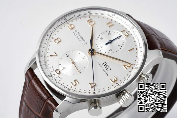 IWC Cronógrafo portugués IW371604 ZF Factory 11 Mejor edición Esfera blanca 4 IWC Cronógrafo portugués IW371604 ZF Factory 1:1 Mejor edición Esfera blanca