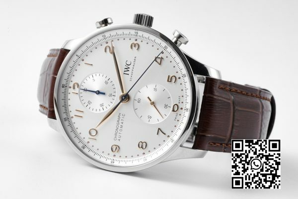IWC Cronógrafo portugués IW371604 ZF Factory 11 Mejor edición Esfera blanca 5 IWC Cronógrafo portugués IW371604 ZF Factory 1:1 Mejor edición Esfera blanca