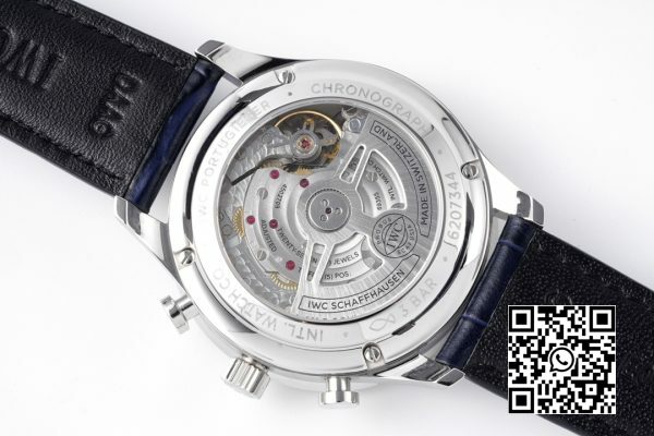 IWC برتغالي كرونوغراف IW371605 ZF Factory 11 أفضل إصدار مينا بيضاء 1 IWC برتغالية كرونوغراف IW371605 ZF Factory 1:1 أفضل إصدار مينا بيضاء