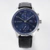 IWC Cronógrafo portugués IW371606 ZF Factory 11 Mejor edición Esfera azul 2 IWC Cronógrafo portugués IW371606 ZF Factory 1:1 Mejor edición Esfera azul
