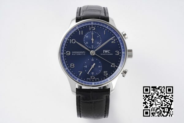 IWC Cronografo Portoghese IW371606 ZF Factory 11 Best Edition Quadrante Blu 2 IWC Cronografo Portoghese IW371606 ZF Factory 1:1 Best Edition Quadrante Blu