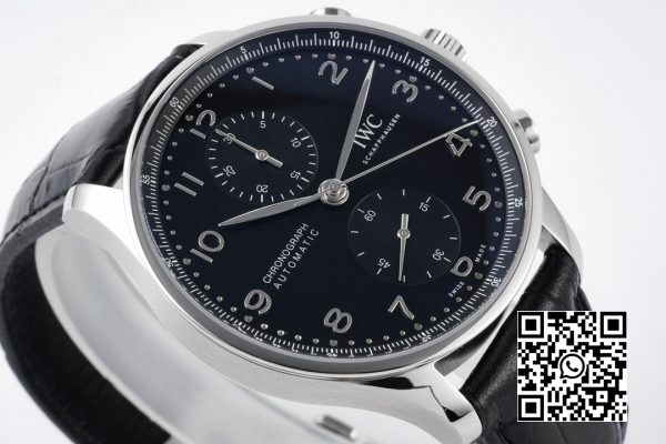 IWC Portugais Chronographe IW371609 ZF Factory 11 Meilleure édition Cadran noir 3 IWC Portugais Chronographe IW371609 ZF Factory 1:1 Meilleure édition Cadran noir