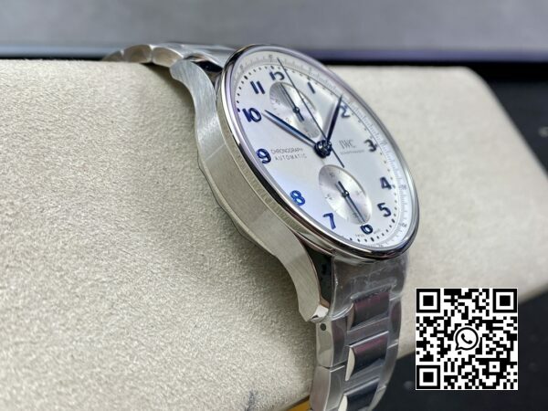 Cronógrafo portugués IWC IW371617 ZF Factory 11 Best Edition Esfera blanca 7 Cronógrafo portugués IWC IW371617 ZF Factory 1:1 Best Edition Esfera blanca