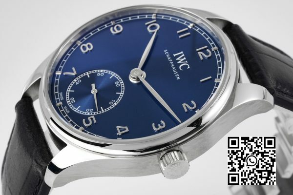 IWC Portuguese IW358305 ZF Factory 11 Best Edition SS Blue Dial 6 IWC Portuguese IW358305 ZF Factory 1:1 Best Edition SS Blue Dial