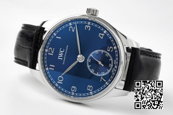 IWC Portuguese IW358305 ZF Factory 11 Best Edition SS Blue Dial 8 IWC Portuguese IW358305 ZF Factory 1:1 Best Edition SS Blue Dial