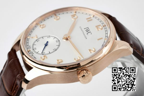 IWC Portuguese IW358306 RG ZF Factory 11 Best Edition SS White Dial 5 IWC Portuguese IW358306 RG ZF Factory 1:1 Best Edition SS White Dial