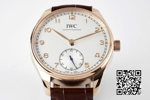 IWC Portuguese IW358306 RG ZF Factory 11 Best Edition SS White Dial 8 IWC Portuguese IW358306 RG ZF Factory 1:1 Best Edition SS White Dial