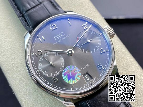 IWC Portuguese Real PR IW500106 ZF Factory 11 Best Edition Grå urskive 2 IWC Portuguese Real PR IW500106 ZF Factory 1:1 Best Edition Grå urskive
