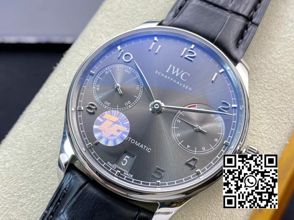 IWC Portuguese Real PR IW500106 ZF Factory 11 Best Edition grå urskive 4 IWC Portuguese Real PR IW500106 ZF Factory 1:1 Best Edition grå urskive