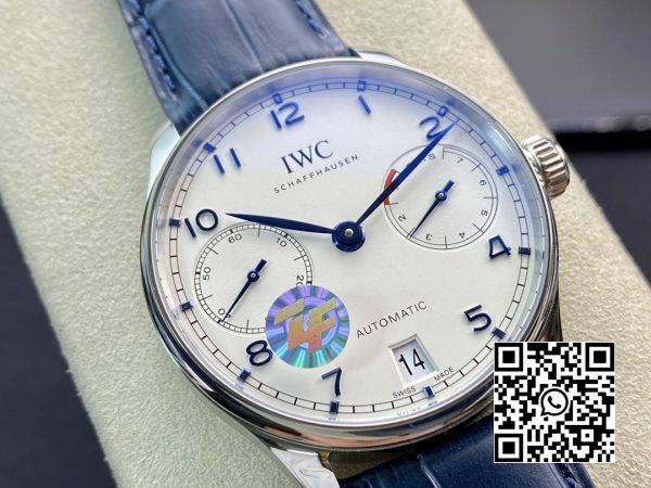 IWC Portuguese Real PR IW500107 ZF Factory 11 Best Edition White Dial 2 IWC Portuguese Real PR IW500107 ZF Factory 1:1 Best Edition White Dial