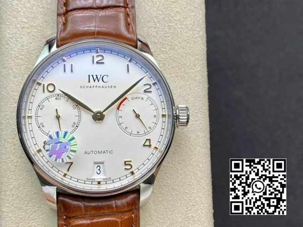 IWC Portuguese Real PR IW500704 ZF Factory 11 Best Edition White Dial 3 IWC Portuguese Real PR IW500704 ZF Factory 1:1 Best Edition White Dial