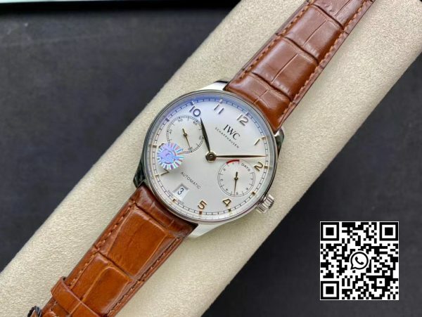 IWC Portuguese Real PR IW500704 ZF Factory 11 Best Edition White Dial 5 IWC Portuguese Real PR IW500704 ZF Factory 1:1 Best Edition White Dial