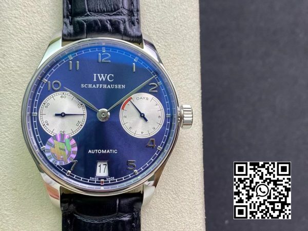 IWC Portuguese Real PR Laureus Edición IW500112 ZF Factory 11 Mejor Edición Esfera Azul 3 IWC Portuguese Real PR Laureus Edición IW500112 ZF Factory 1:1 Mejor Edición Esfera Azul