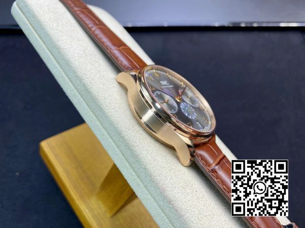 IWC Portuguese Real PR RG IW500702 ZF Factory 11 Best Edition Gray Dial 6 IWC Portuguese Real PR RG IW500702 ZF Factory 1:1 Best Edition Gray Dial