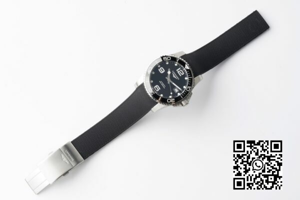 Longines Conquest L3.781.4.56.6 SS Schwarz Keramik Lünette SS ZF Factory 11 Best Edition Black Dial 2 Longines Conquest L3.781.4.56.6 SS Schwarz Keramik Lünette SS ZF Factory 1:1 Best Edition Black Dial