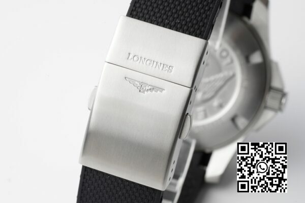 Longines Conquest L3.781.4.56.6 SS Schwarz Keramik Lünette SS ZF Factory 11 Best Edition Schwarzes Zifferblatt 9 Longines Conquest L3.781.4.56.6 SS Schwarz Keramik Lünette SS ZF Factory 1:1 Best Edition Schwarzes Zifferblatt