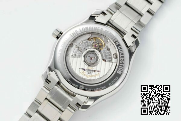 Longines Master Moonphase SS APS Factory 11 Best Edition White Diamonds Dial 2 1 Longines Master Moonphase SS APS Factory 1:1 Best Edition White Diamonds Dial