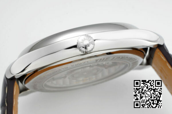 Longines Master Moonphase SS APS Factory 11 Meilleure édition Cadran avec diamants blancs 8 Longines Master Moonphase SS APS Factory 1:1 Meilleure édition Cadran avec diamants blancs