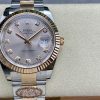 Rolex DateJust 41 126331 904L SSRG Clean Factory 11 Best Edition Esfera color champán 2 Rolex DateJust 41 126331 904L SS/RG Clean Factory 1:1 Best Edition Esfera color champán