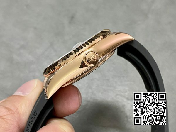Rolex Skydweller 326235 RG Noob Factory Best Edition Brown Dial 7 Rolex Skydweller 326235 RG Noob Factory 1:1 Best Edition Brown Dial