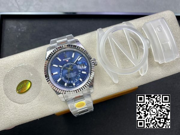 Rolex Skydweller 326934 SS Noob Factory Best Edition Blue Dial 1 Rolex Skydweller 326934 SS Noob Factory 1:1 Best Edition Blue Dial